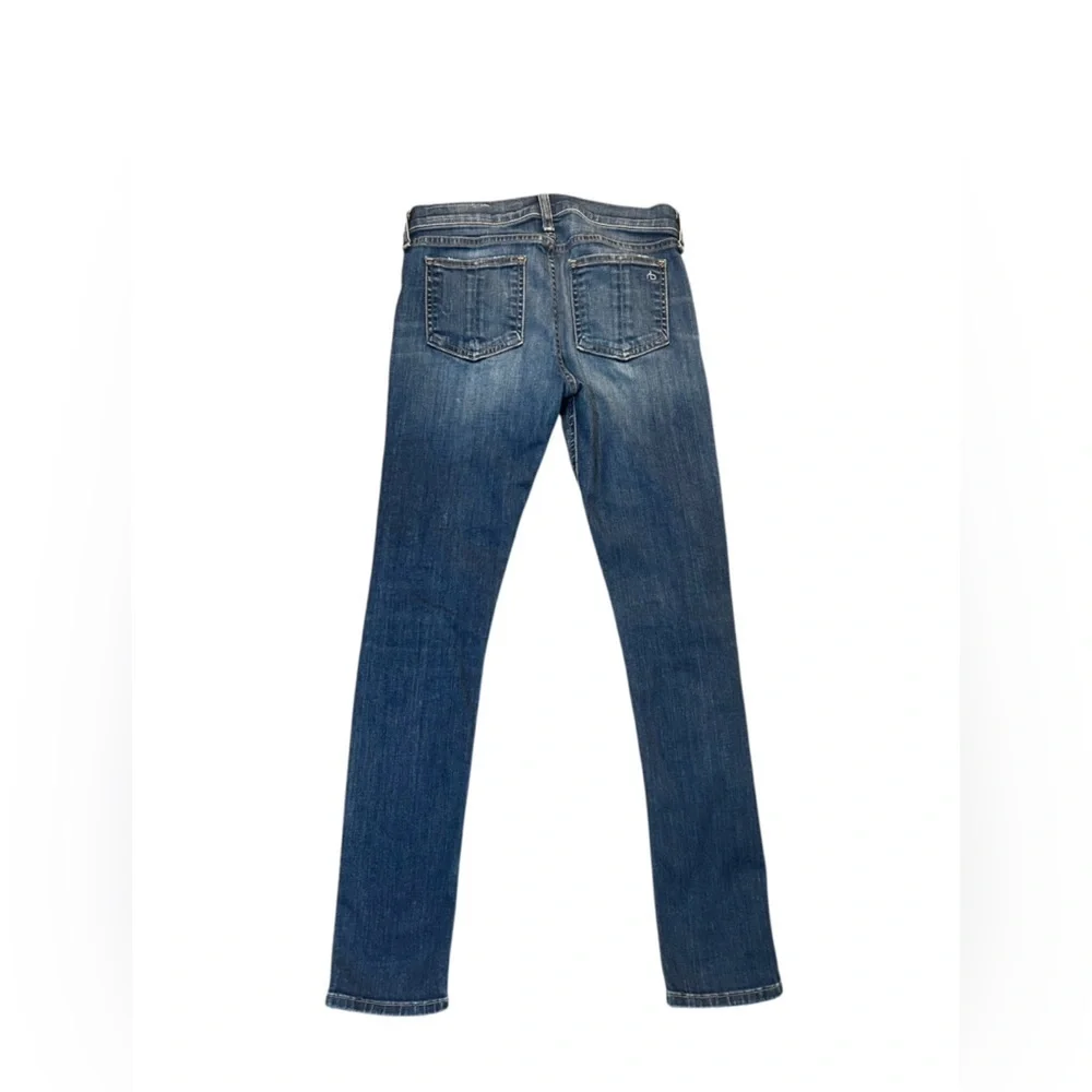Rag & Bone Blue Distressed Skinny Jeans Size 25